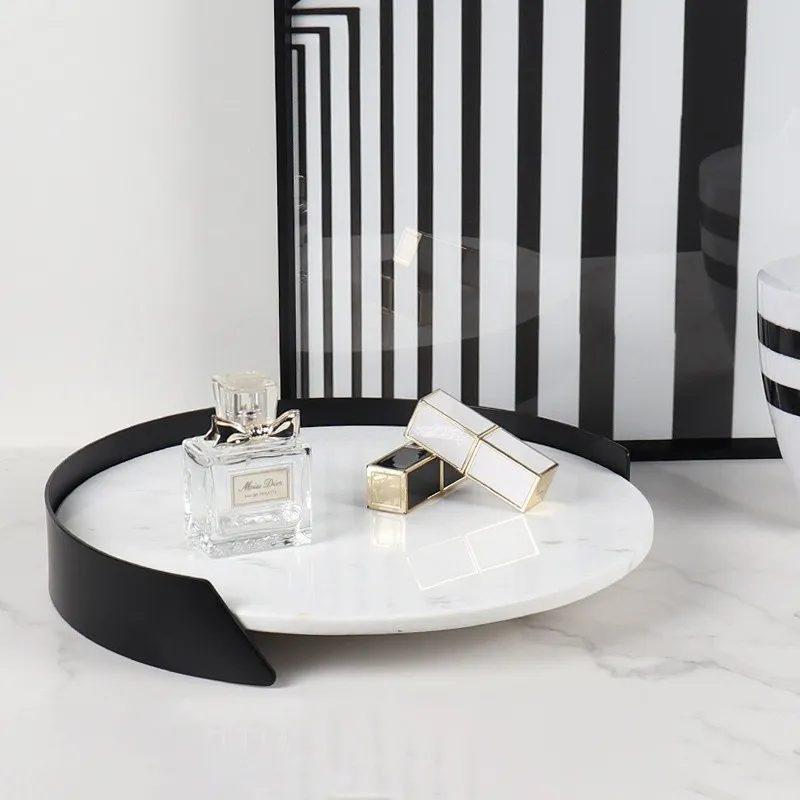 round black marble tray (3)